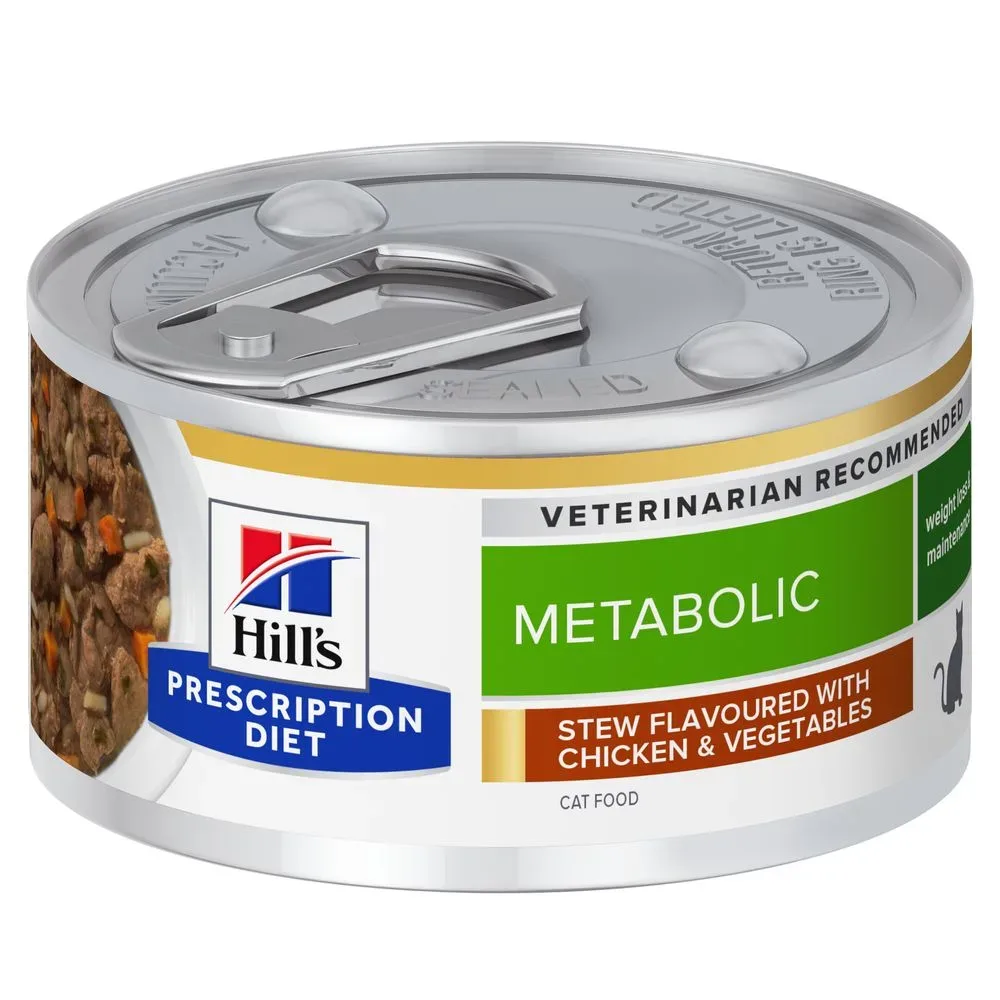 Hill?s Prescription Diet Metabolic Ragout mit Huhn - Sparpaket: 48 x 82 g