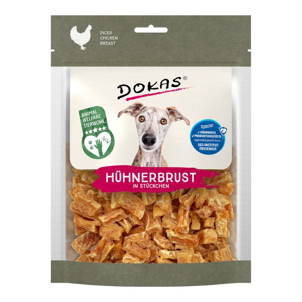 Dokas Hühnerbrust in Stücken - Sparpaket: 2 x 170 g