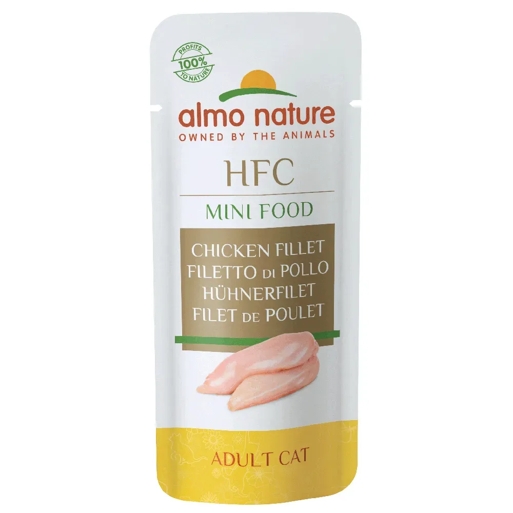Almo Nature Green Label Mini Food - Sparpack: Thunfischfilet (25 x 3 g)