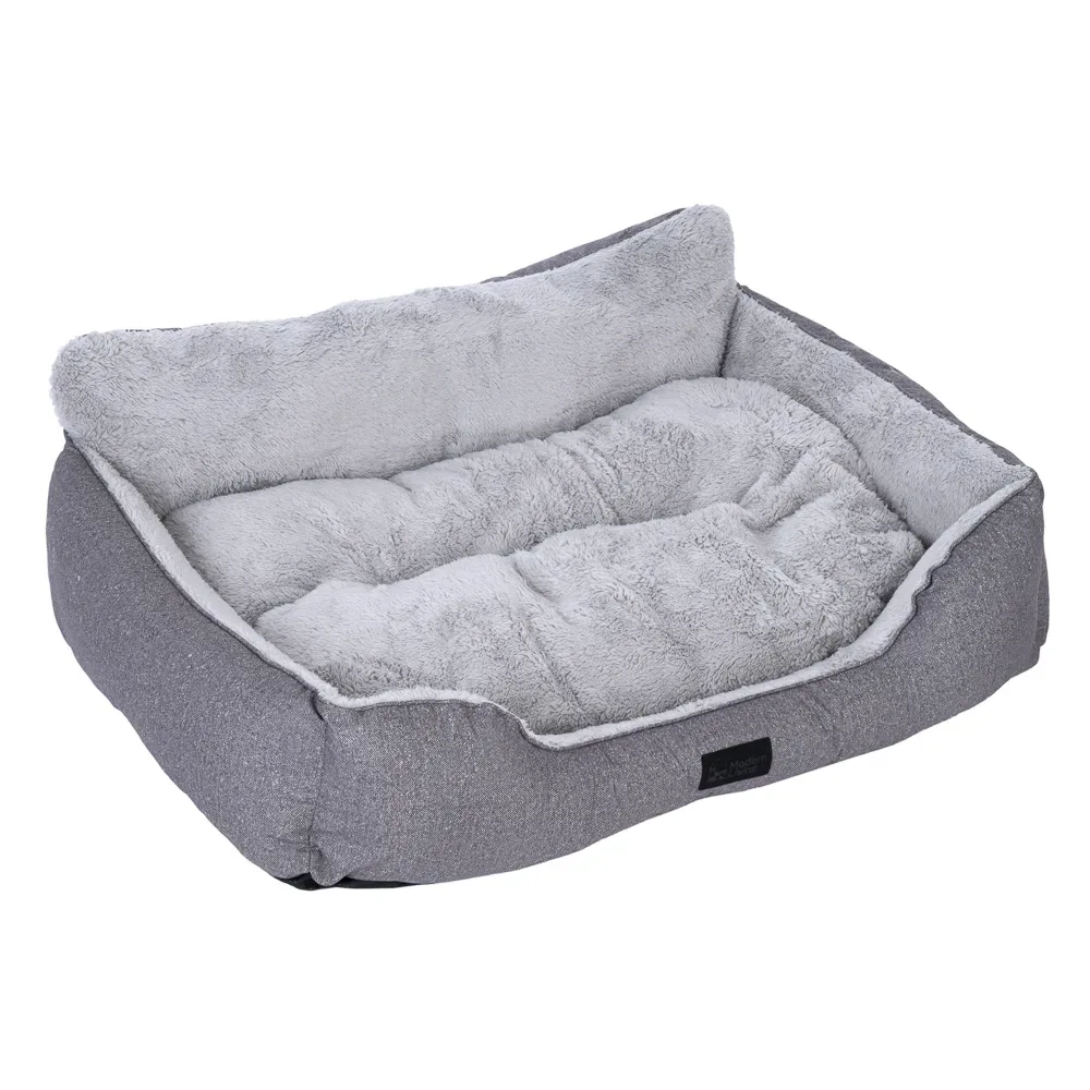 Modern Living Minimalist Hundebett Hong Kong - ca. L 80 x B 60 x H 27 cm