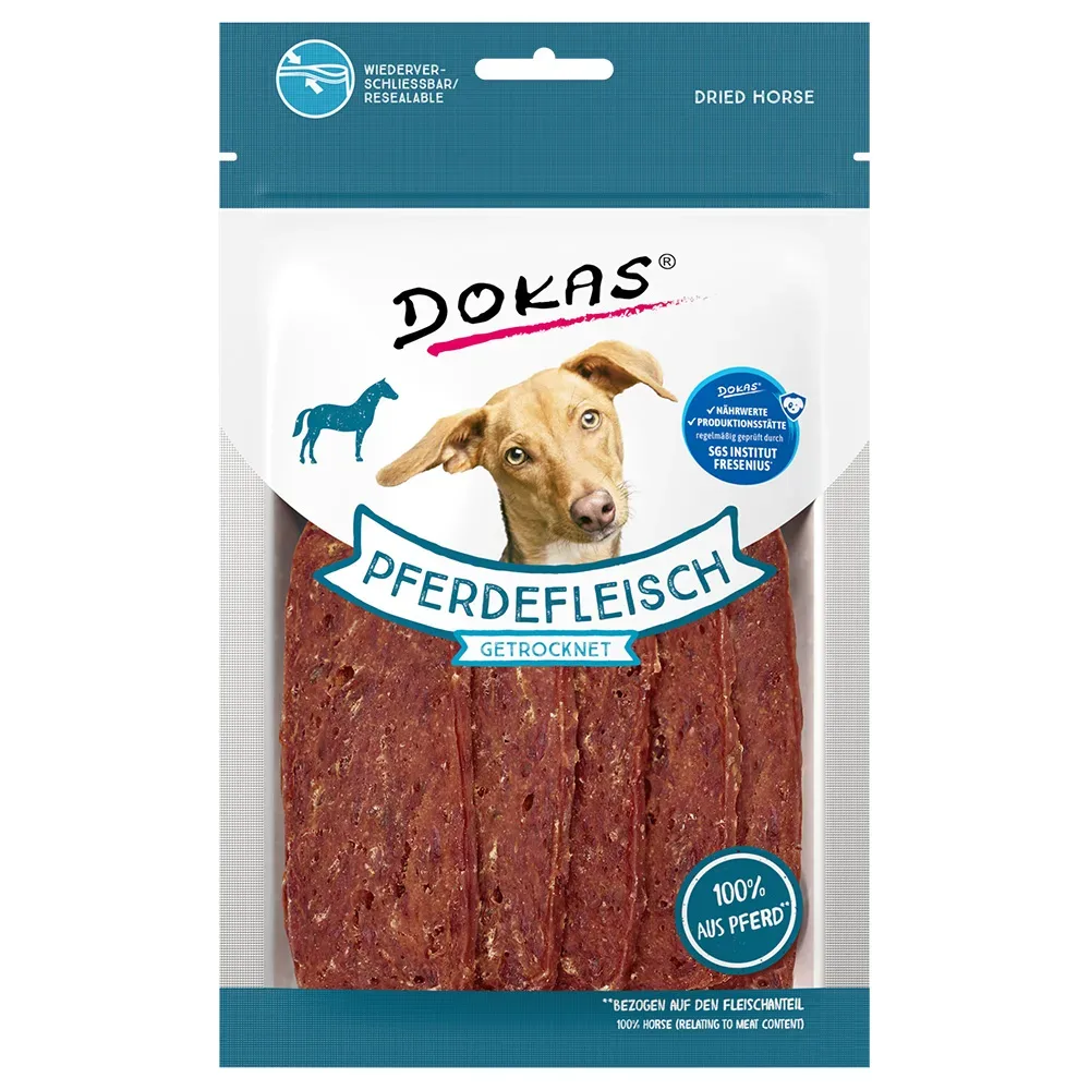 Dokas Pferdefleisch Getrocknet - ca. 60 g