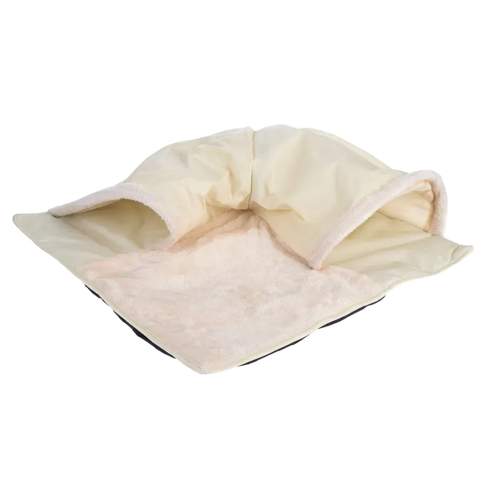 TIAKI Tunnelmatte, beige - ca. L 68 x B 68 x H 20 cm
