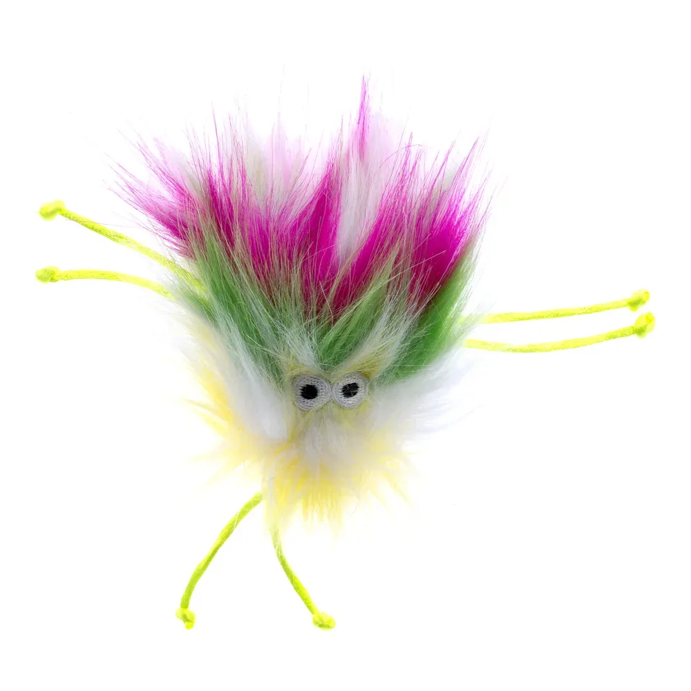 TIAKI Katzenspielzeug Regenbogen-Monster - 1 Stück