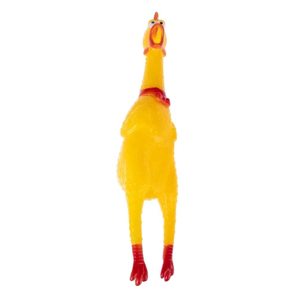 zooplus Basics Quietsch-Huhn - Grösse S: L 16,5 x B 4,5 x H 4 cm