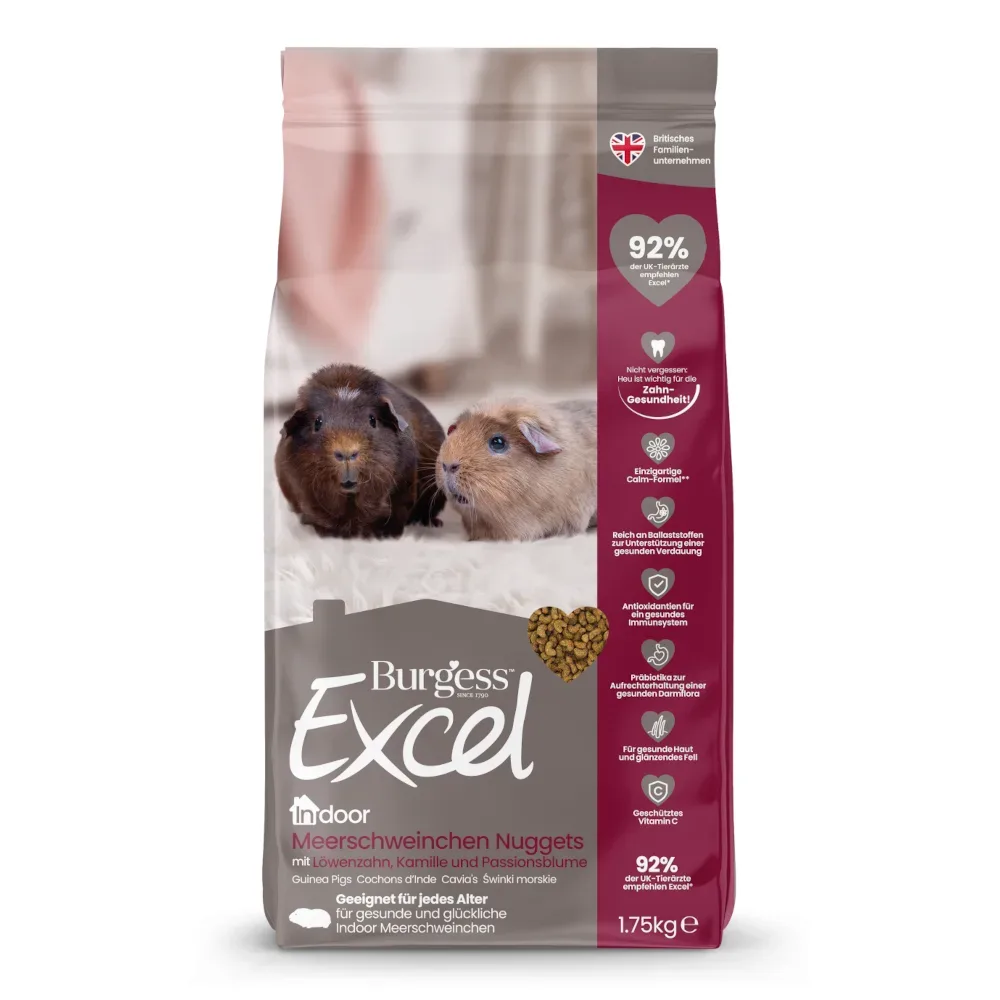 Burgess Excel Indoor Meerschweinchen - 1,75 kg
