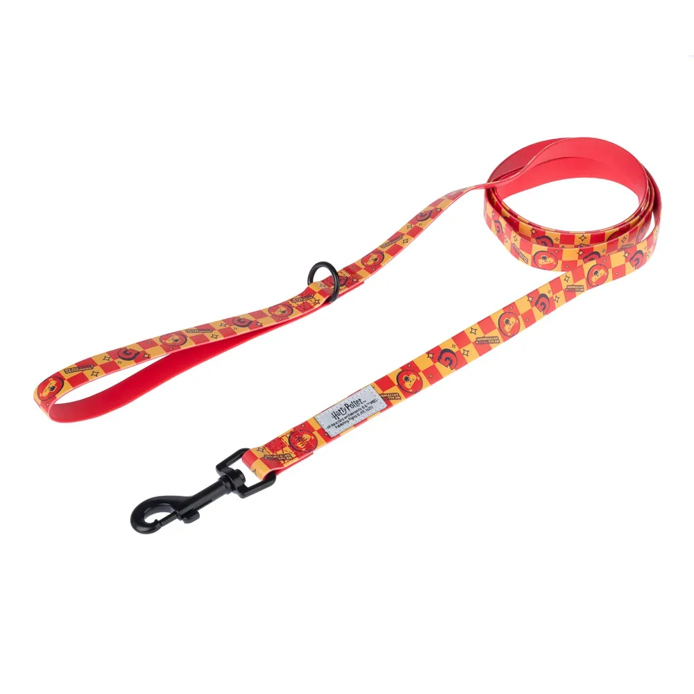 Harry Potter Hundeleine Gryffindor - 200 cm lang, 20 mm breit