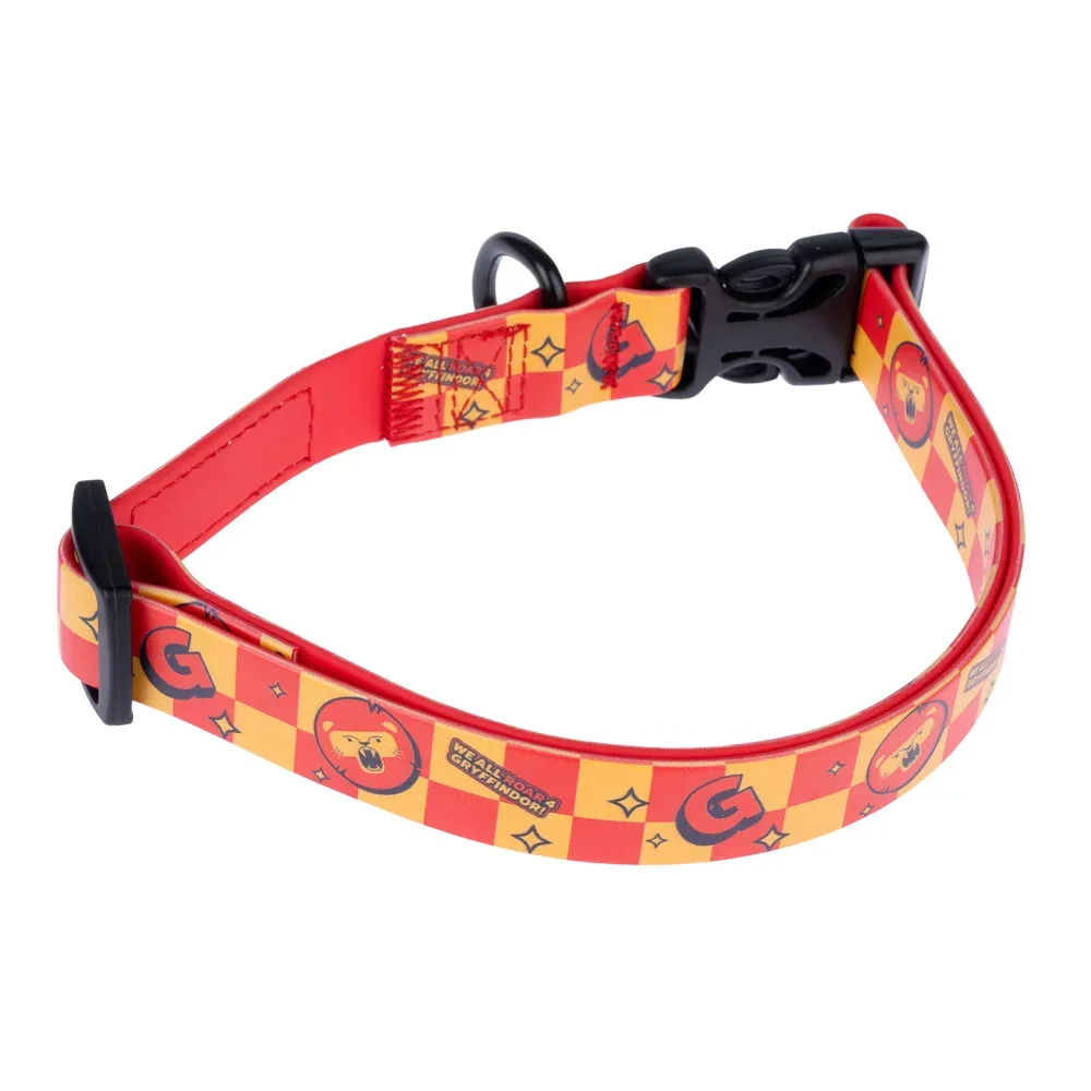 Harry Potter Halsband Gryffindor, orange - Grösse S: 25 - 36 cm Halsumfang, 20 mm breit