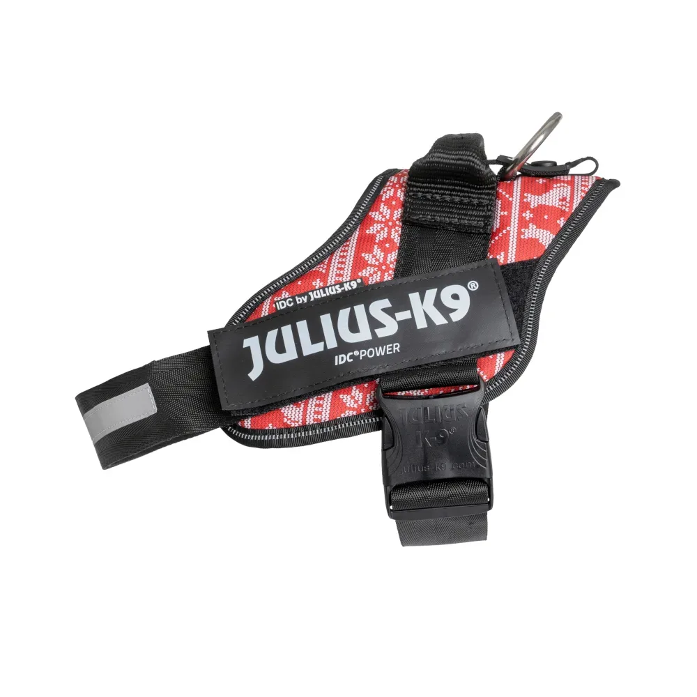 Julius-K9 IDC Powergeschirr Xmas Sweater - Grösse M: Brustumfang 58 - 76 cm