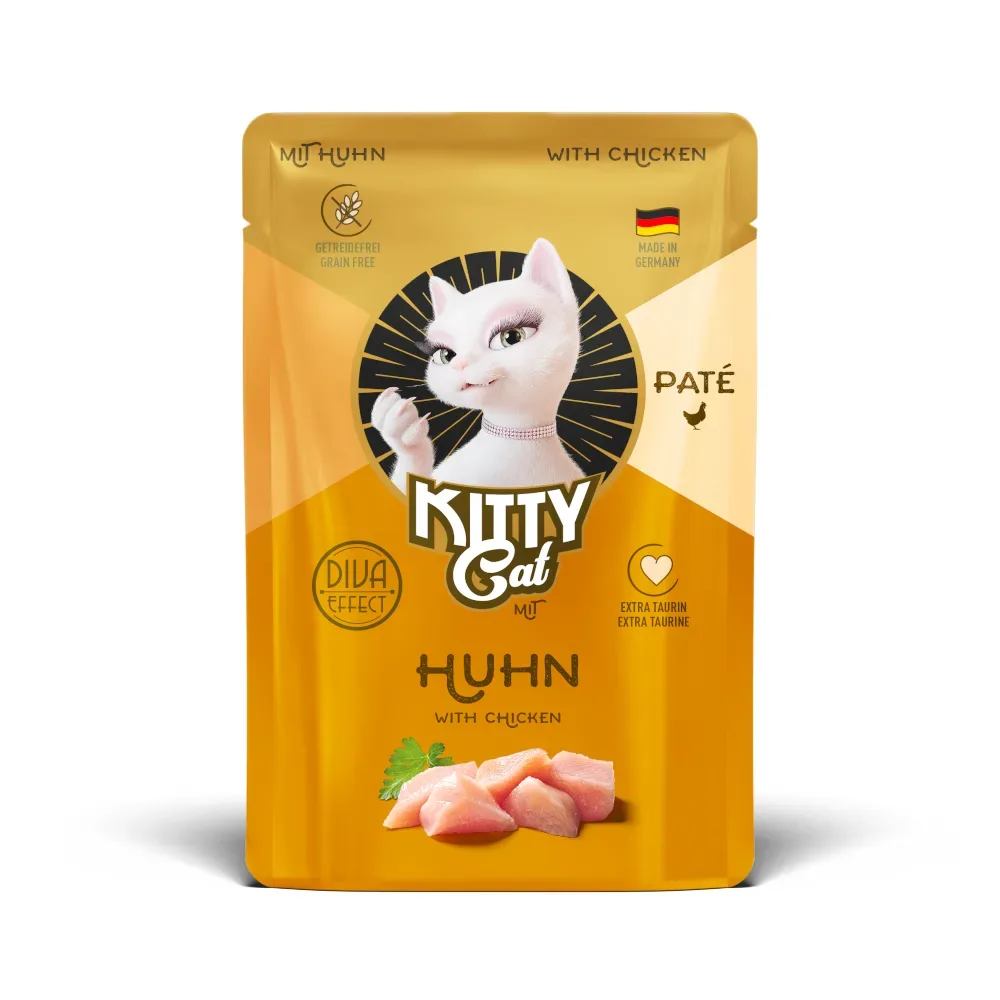 Sparpaket KITTY Cat Paté 24 x 85 g - Mixpaket II (6 Soten)