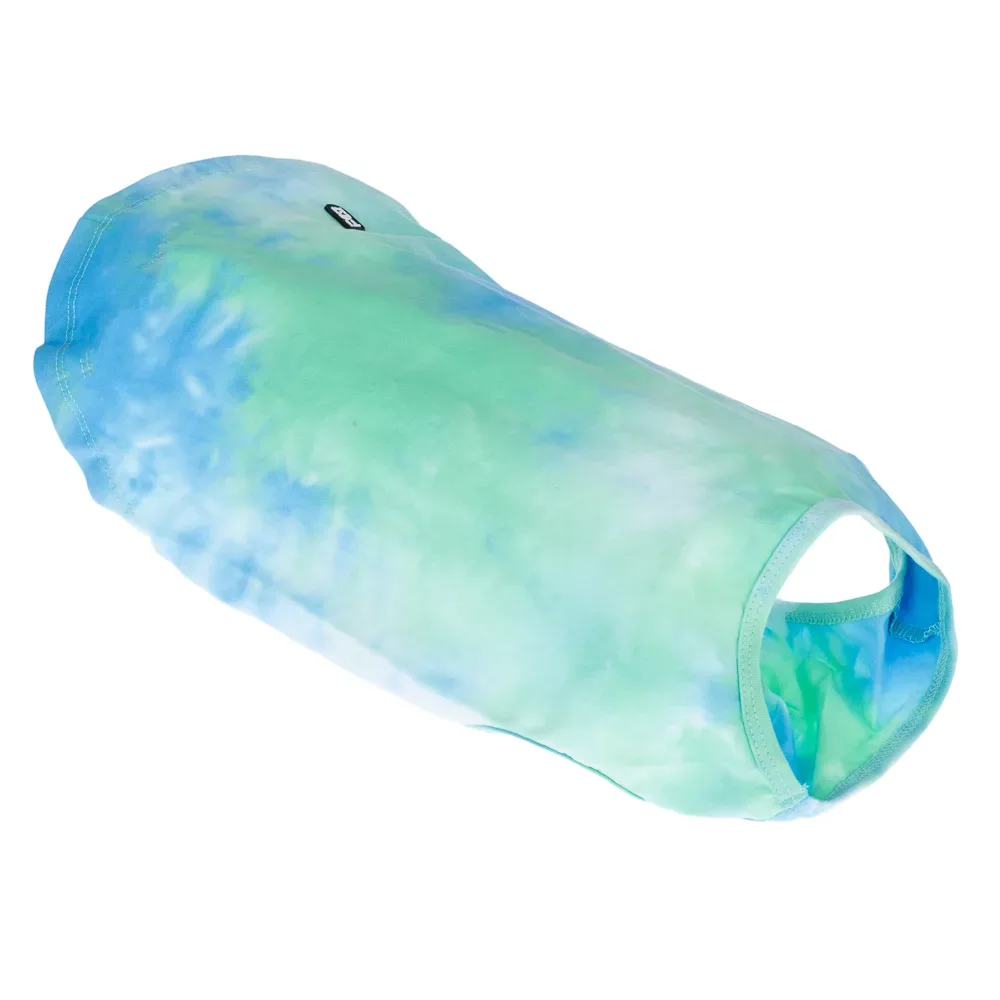 TIAKI Pet & Parent Tie-Dye-Shirt im Partnerlook - Hundeshirt Grösse S: 25 cm Rückenlänge