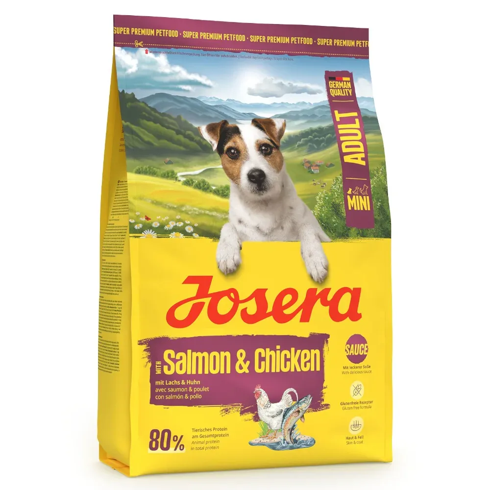 Josera Mini Adult Lachs & Huhn - Sparpaket: 2 x 10 kg