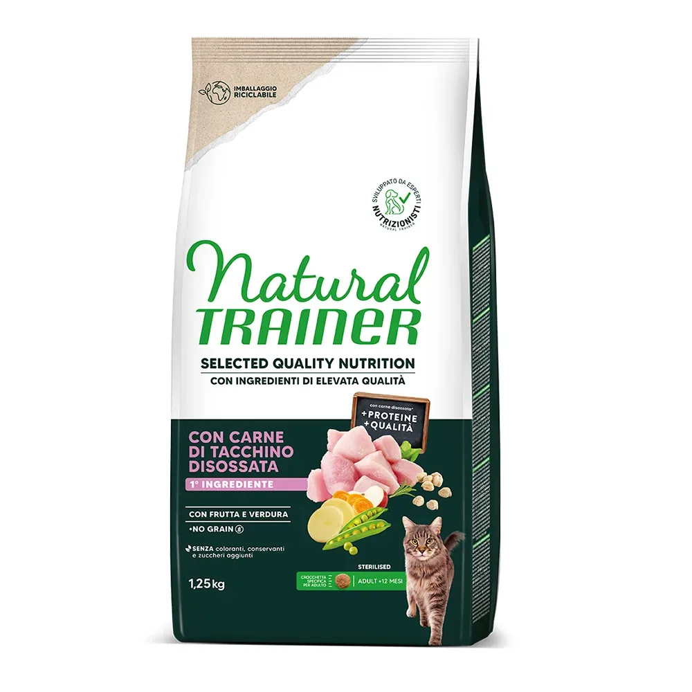 Natural Trainer Selected Quality Nutrition Sterilised Pute - Sparpaket: 2 x 1,25 kg