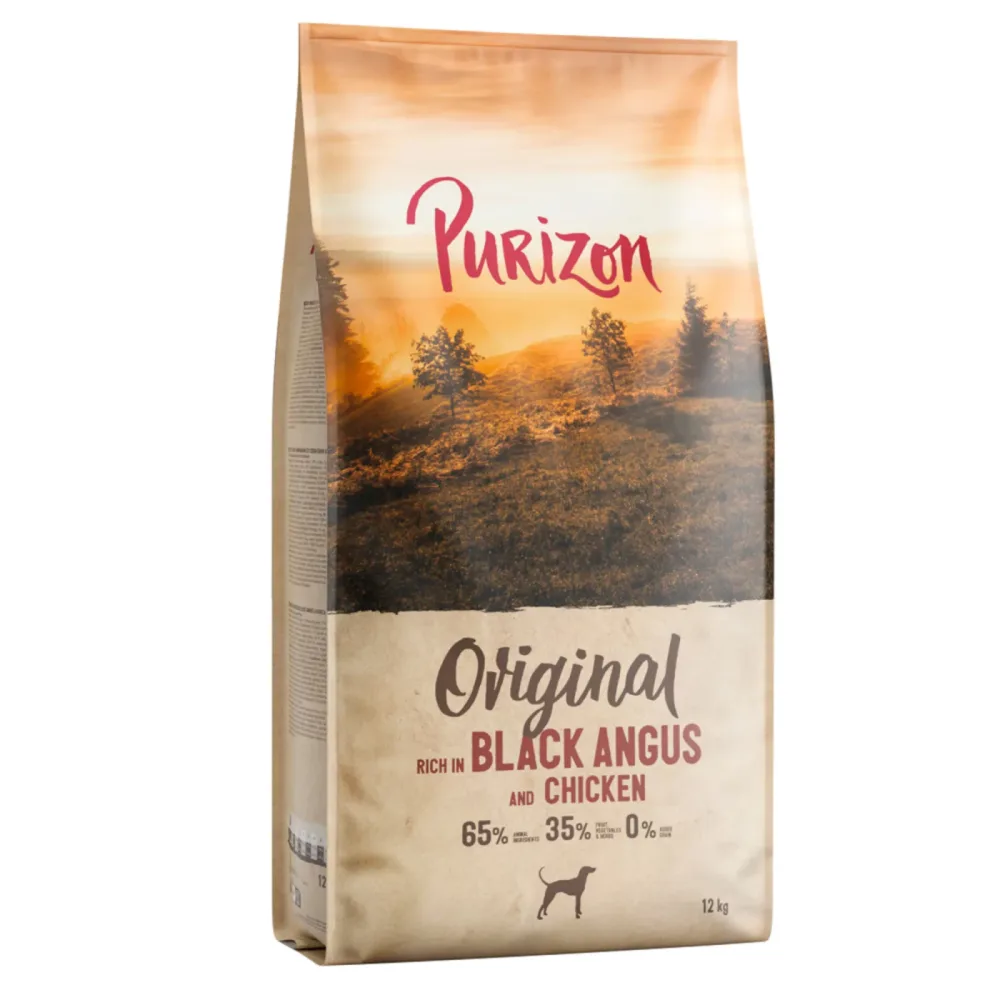 Purizon Adult Black Angus - Sparpaket: 2 x 12 kg
