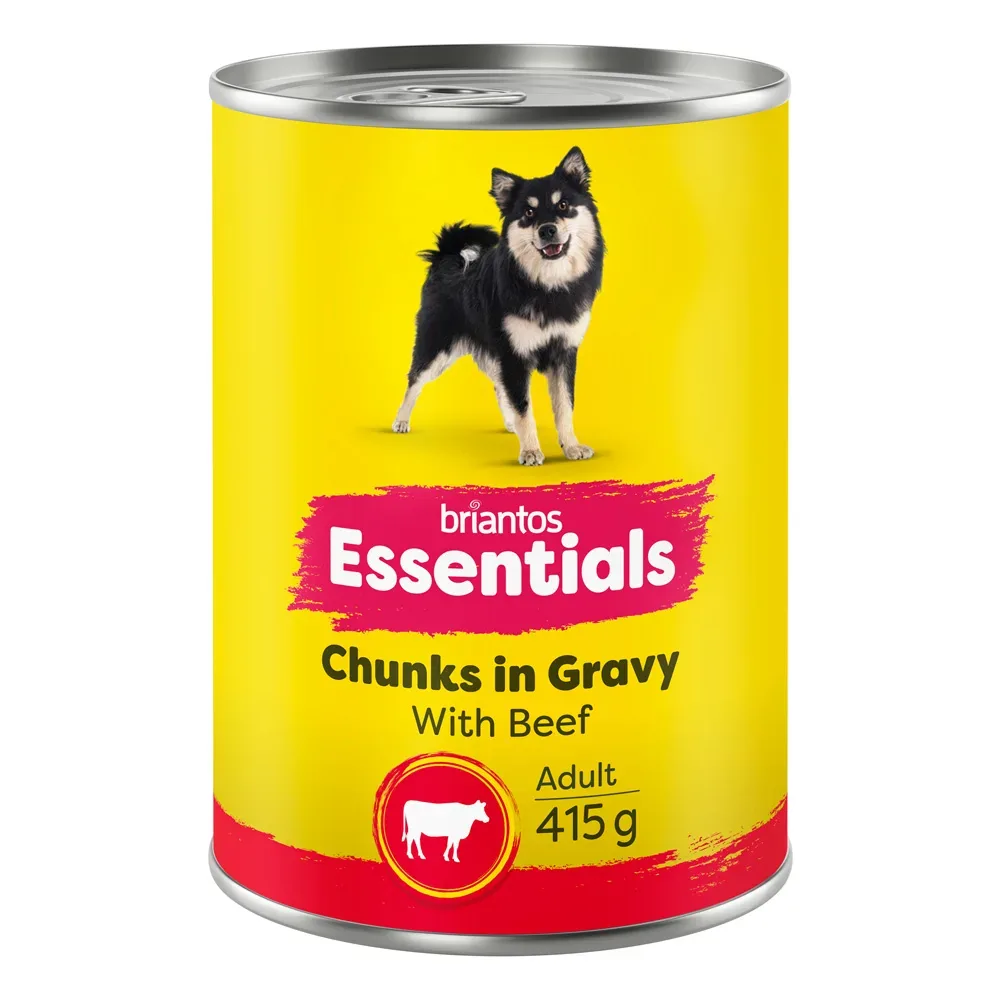 Briantos Essentials Chunks in Gravy 12 x 415 g - Rind