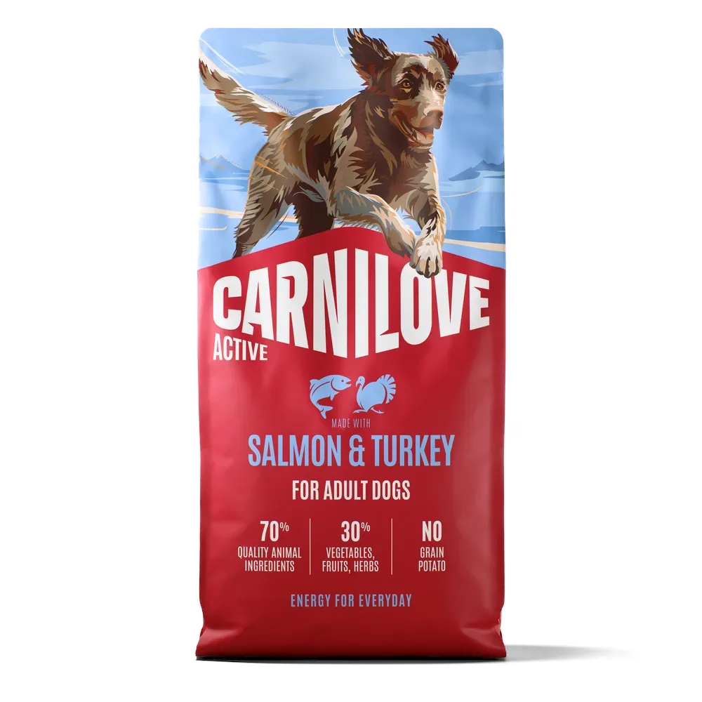 Carnilove Active Adult Lachs & Pute - Sparpaket: 2 x 12 kg
