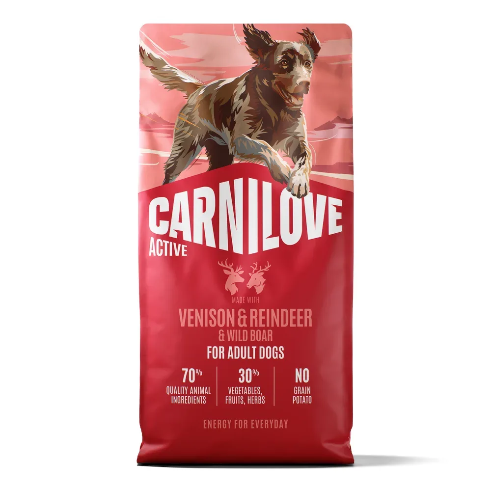 Carnilove Active Adult mit Hirsch, Rentier & Wildschwein - Sparpaket: 2 x 12 kg