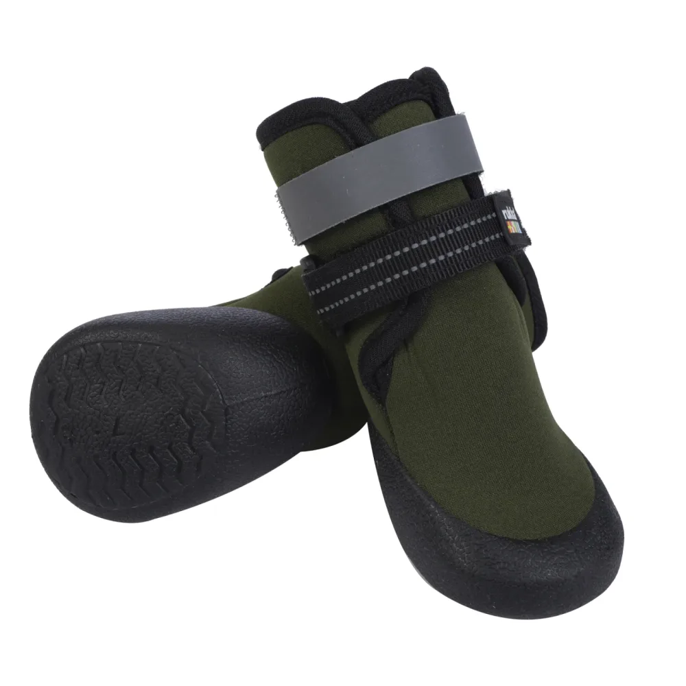Rukka Trace Hundeschuhe, dunkelgrün - Grösse 2: Schuhbreite 37 mm