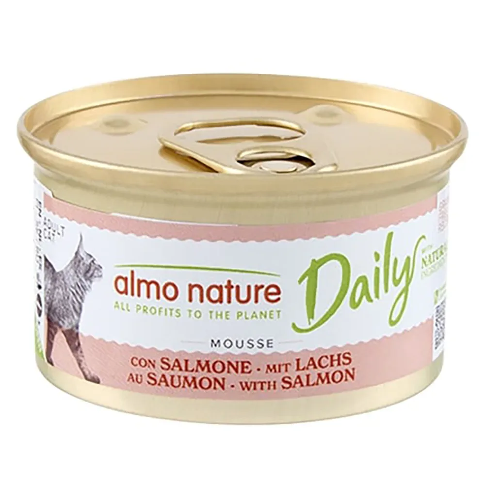Sparpaket Almo Nature Daily Menu 24 x 85 g - Mousse mit Truthahn