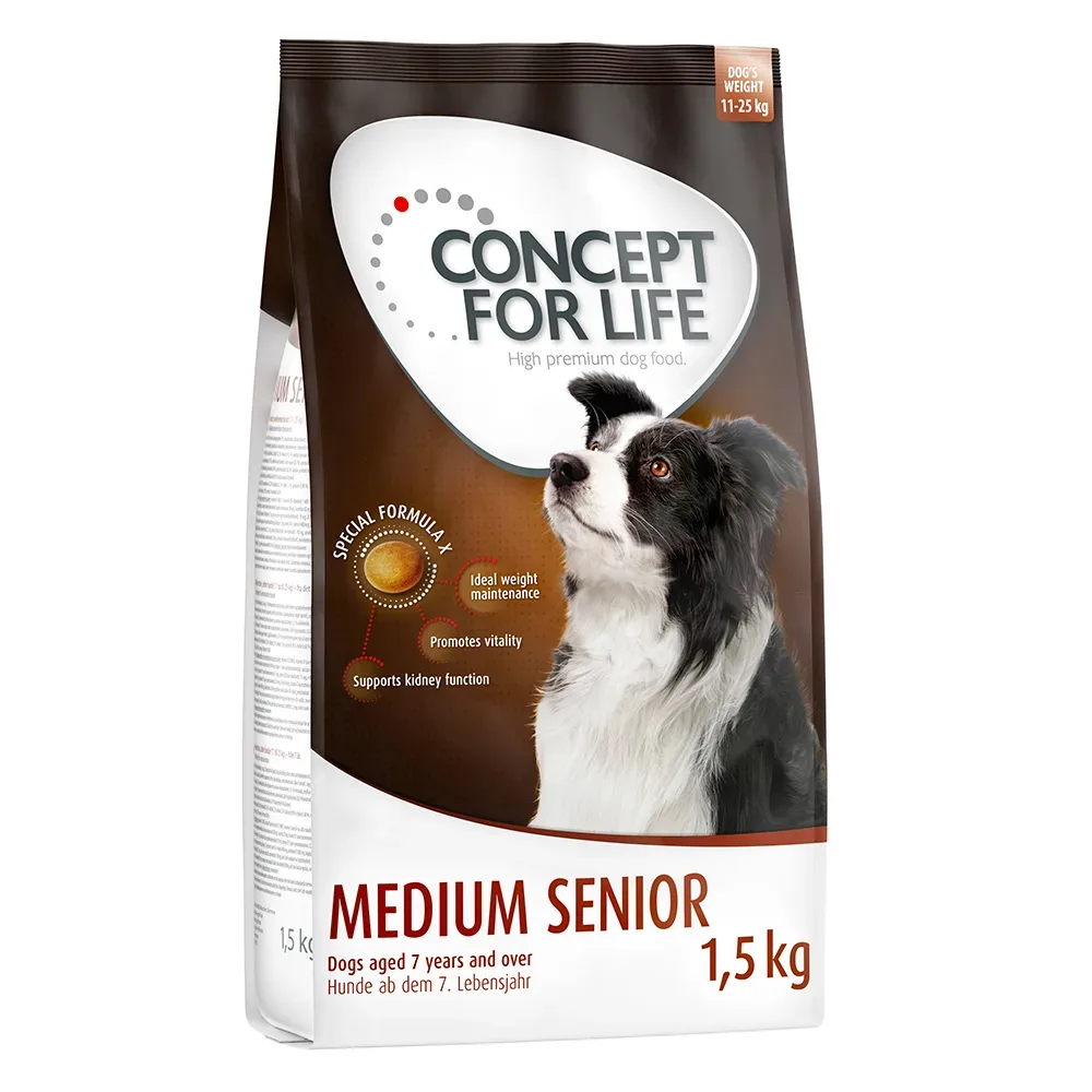 Concept for Life Medium Senior - Sparpaket: 2 x 12 kg