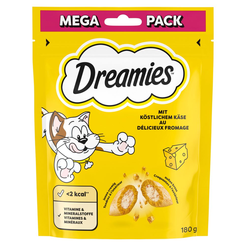 Dreamies Mega Pack 180g Käse