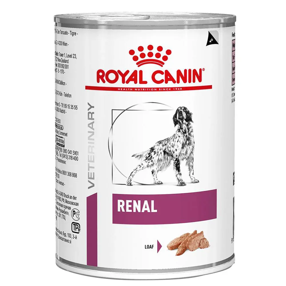 Royal Canin Veterinary Canine Renal Mousse - 12 x 410 g