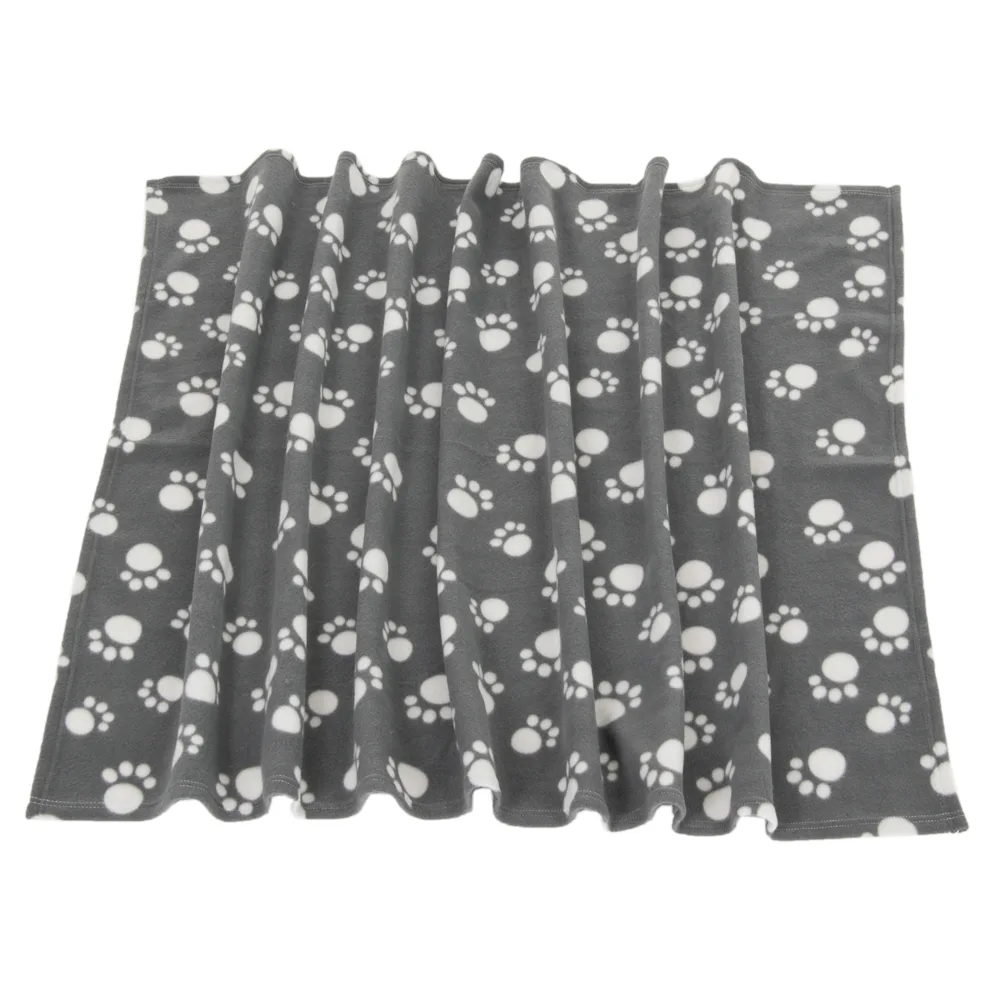 Fleecedecke Pawty - L 150 x B 100 cm (dunkelgrau)