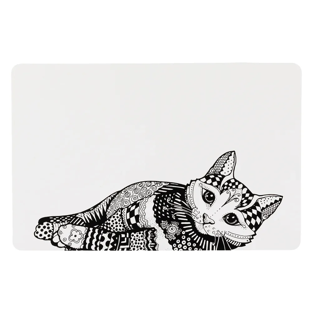 Trixie Napfunterlage Katze - L 44 × B 28 cm