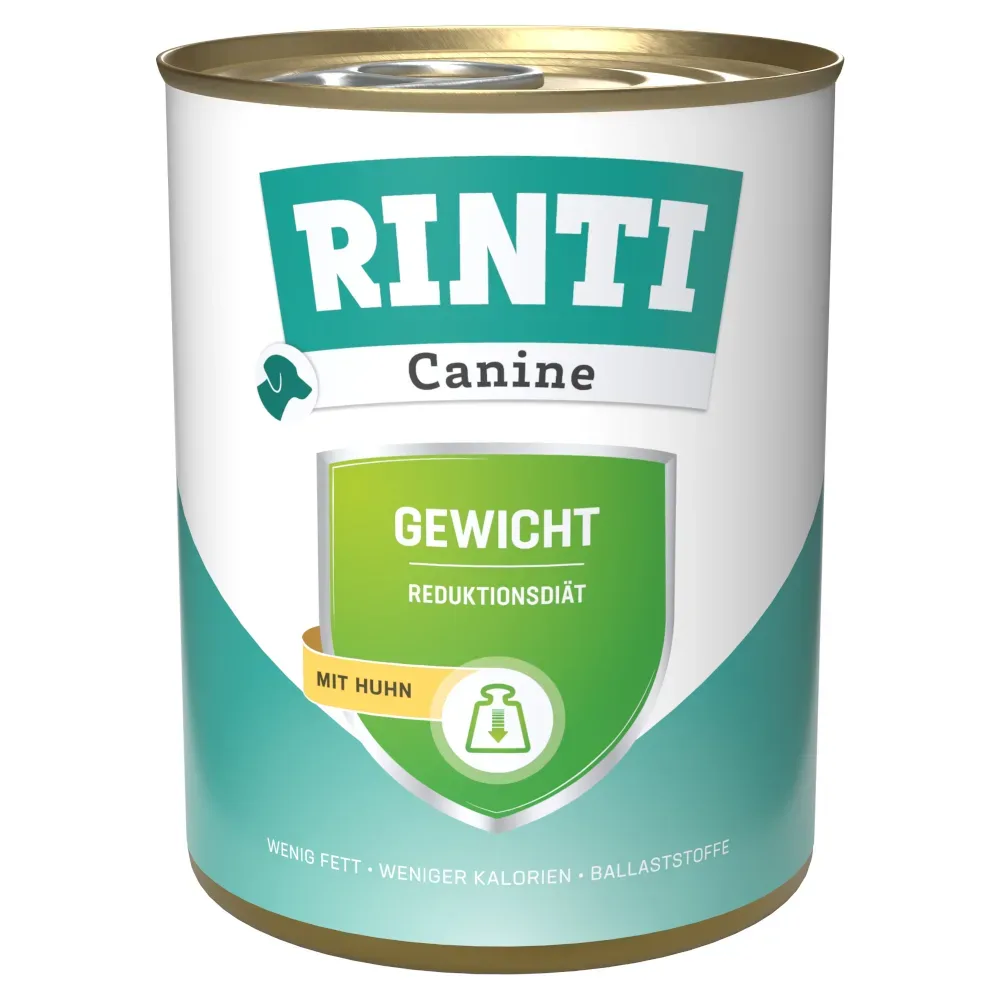 RINTI Canine Gewicht mit Huhn 800 g - 24 x 800 g