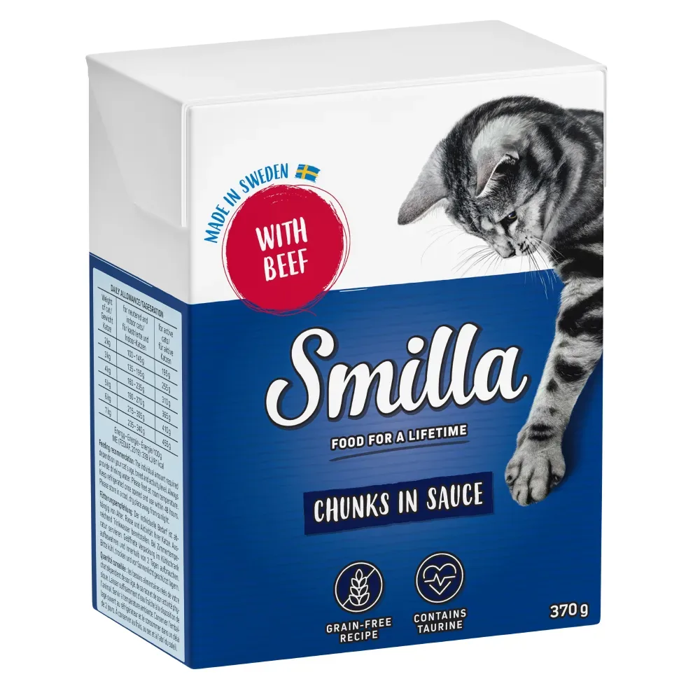 Smilla Häppchen in Sosse 6 x 370 g - Rind