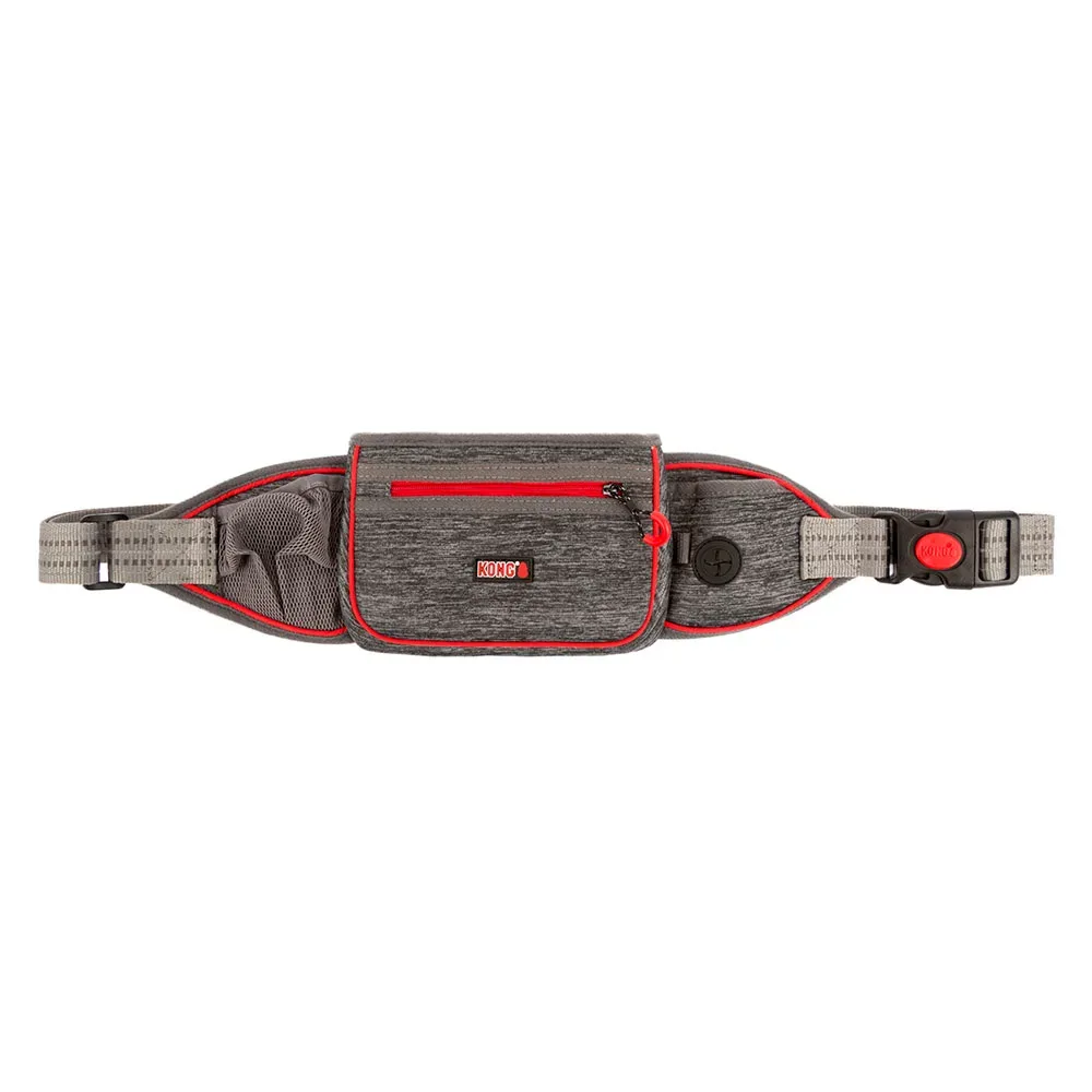 KONG OUTERWEAR Hüfttasche, grau - Hüftumfang von 86 - 127 cm verstellbar