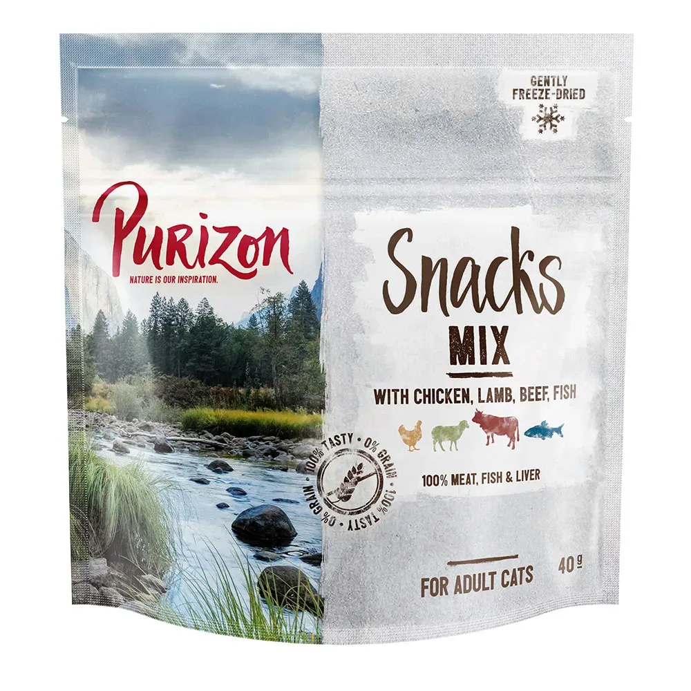 Purizon Snack Mix - getreidefrei - 40 g