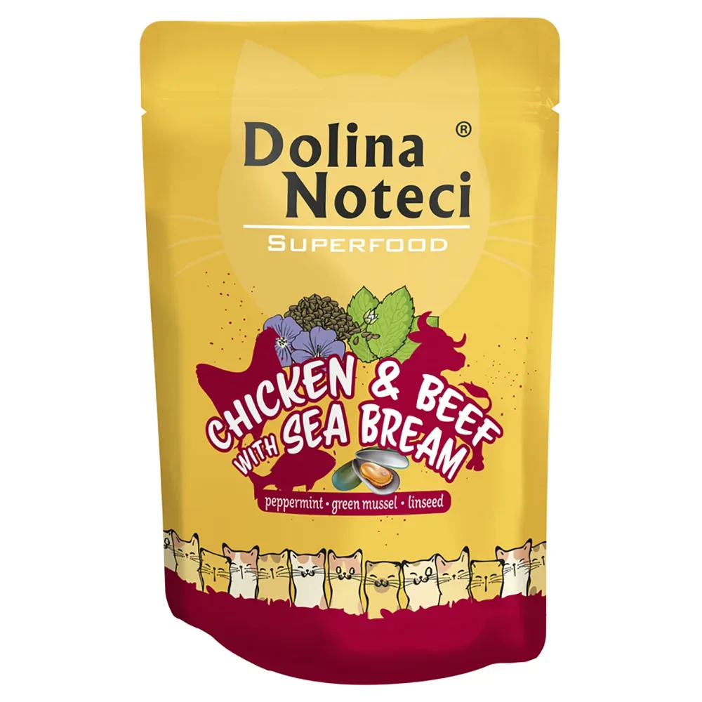 Dolina Noteci Superfood 10 x 85 g - Kalb, Hummer und Garnelen