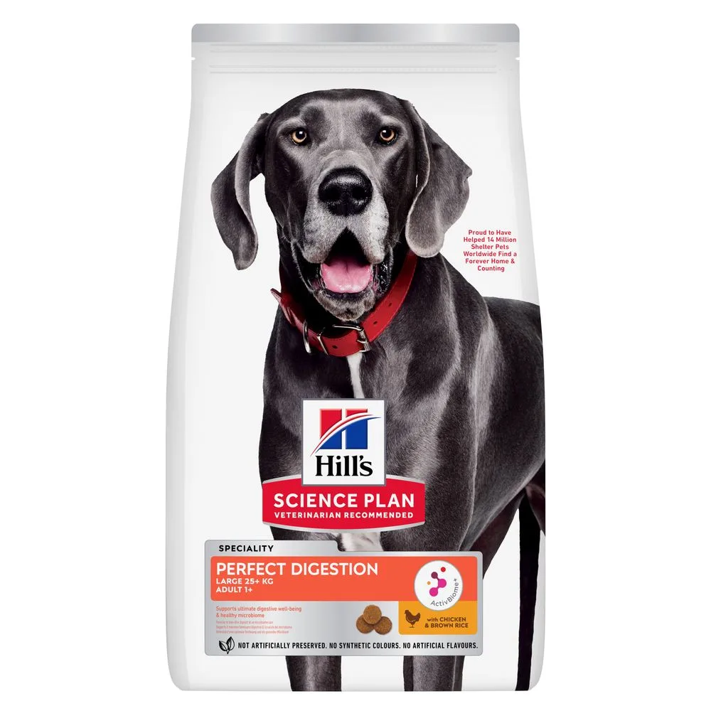 Hill's Science Plan Perfect Digestion Adult Large Breed mit Huhn und Reis 14 kg