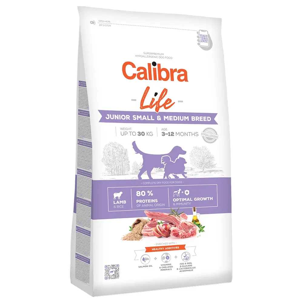 Calibra Life Can Junior Small/Med Lamm (12kg)