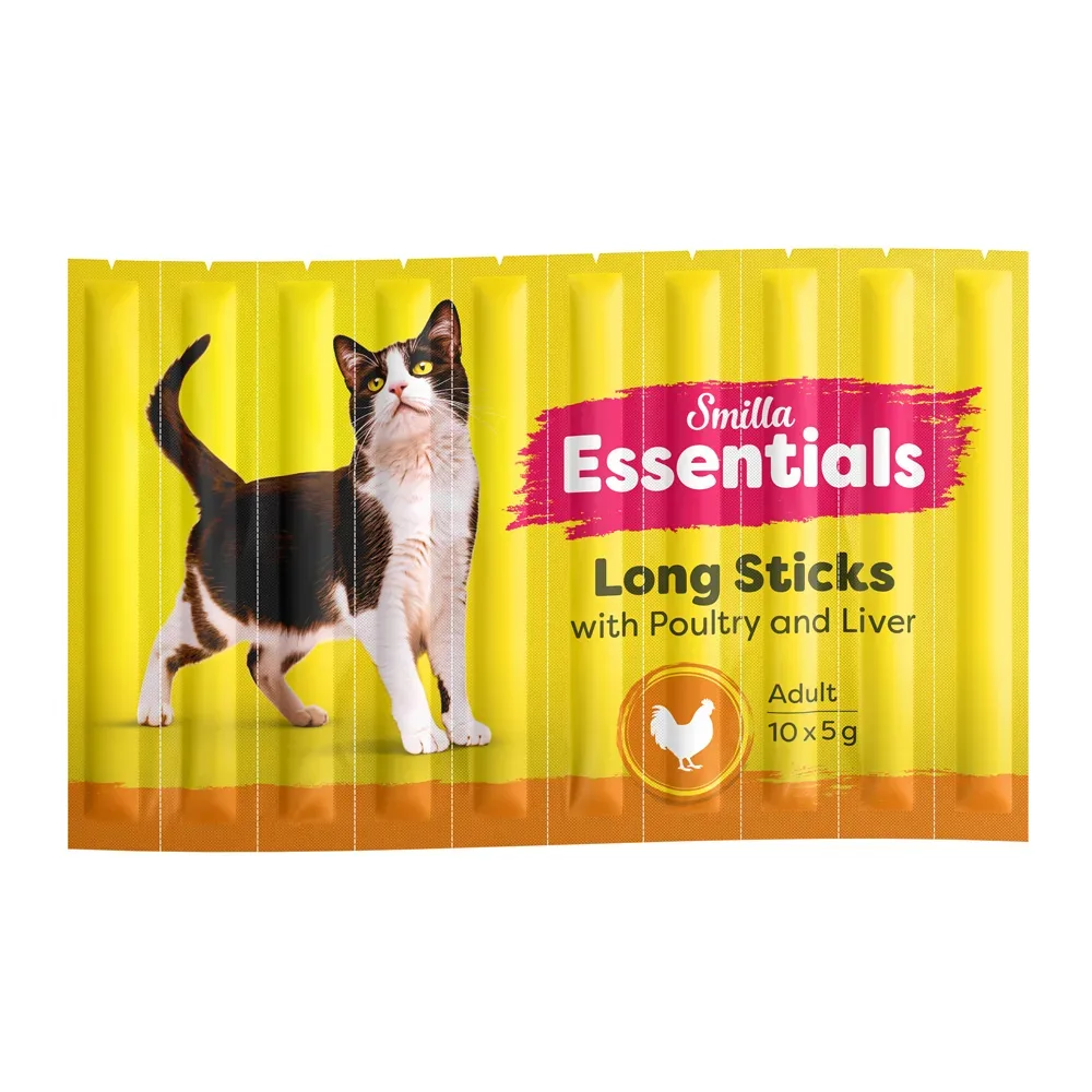 Smilla Essentials Sticks -  Geflügel & Leber (50 x 5 g)
