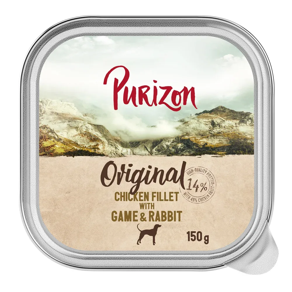 Purizon Original Adult Schalen 6 x 150 g - Hühnerfilet mit Lachs