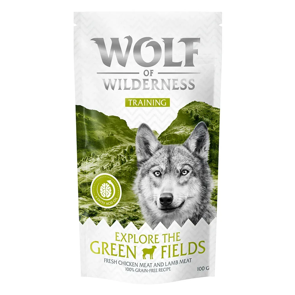 Wolf of Wilderness Training ?Explore the Green Fields