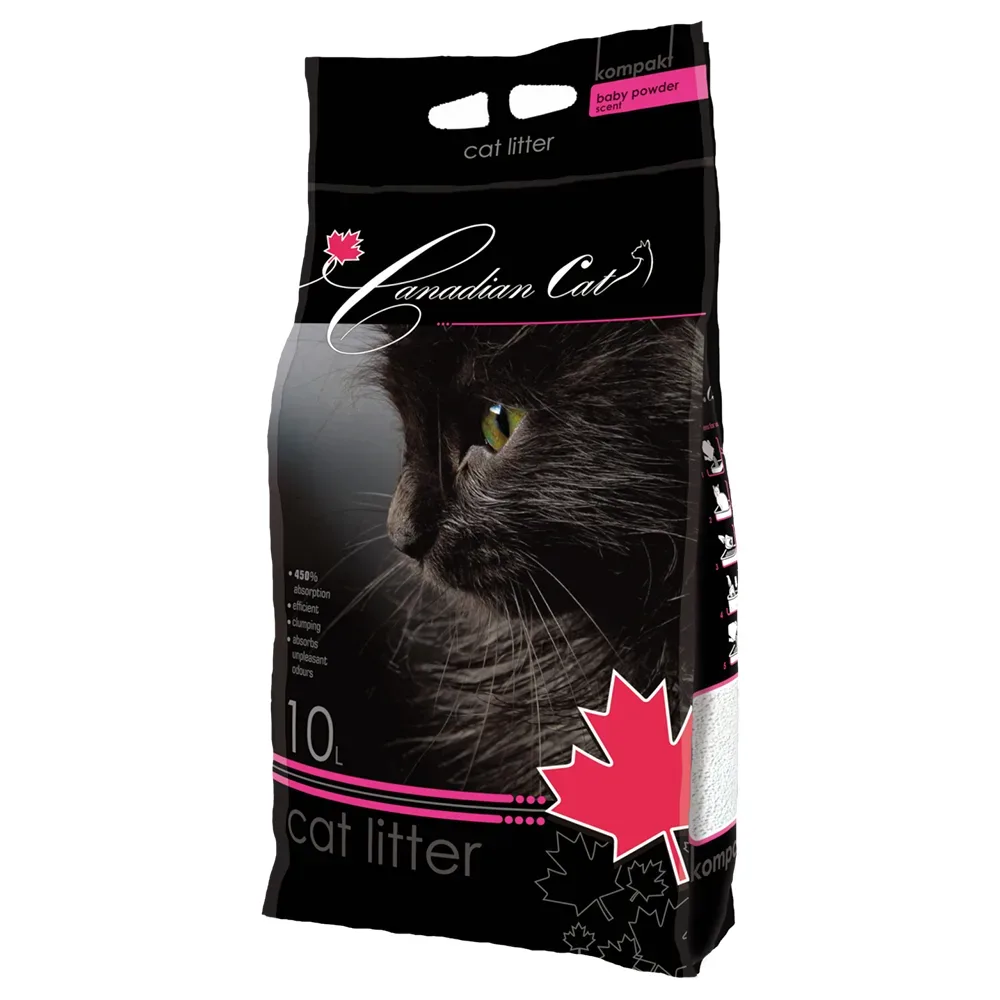 Benek Canadian Cat Baby Powder - 10 l (ca. 8 kg)