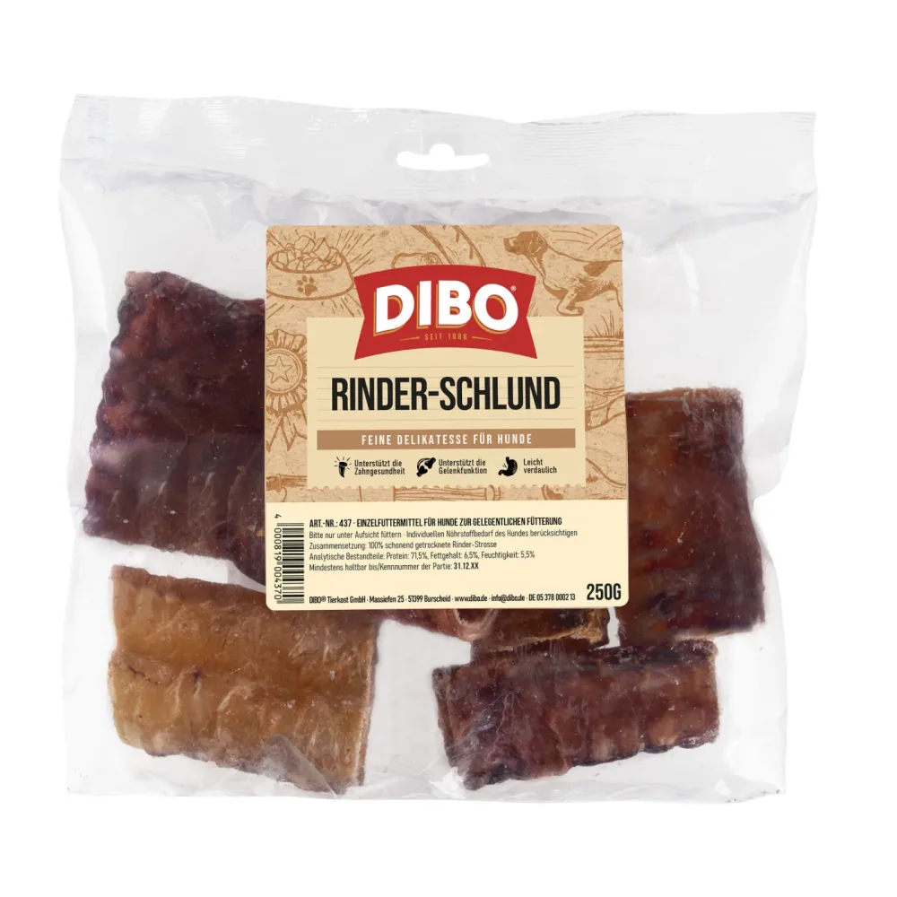 Dibo Premium Rinderschlund - 250 g