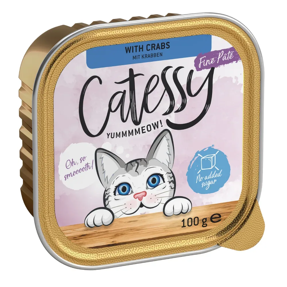 Mixpack Catessy Schälchen 8 x 100 g - Feine Pastete Mix II