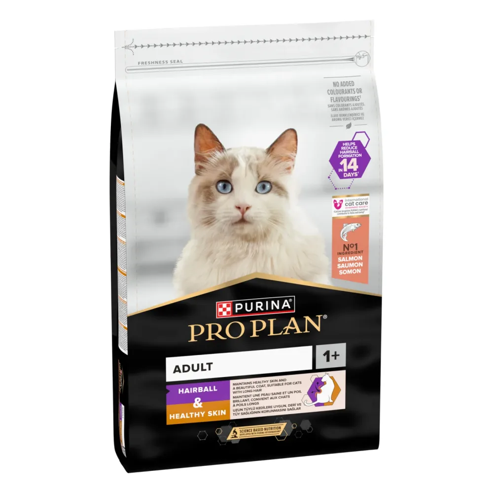 PURINA PRO PLAN Hairball Care Lachs - Sparpaket: 2 x 10 kg