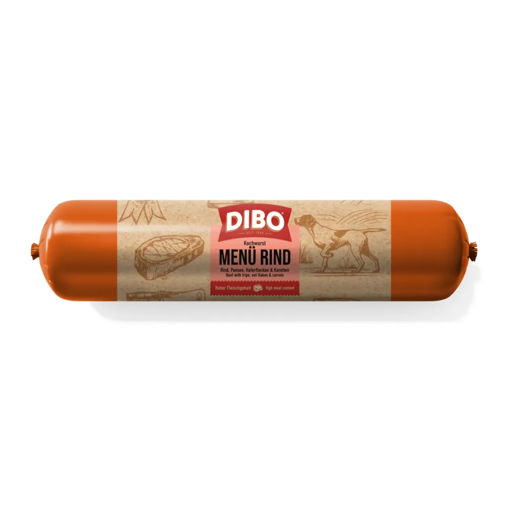 DIBO Kochwurst Menü 10 x 800 g - Rind
