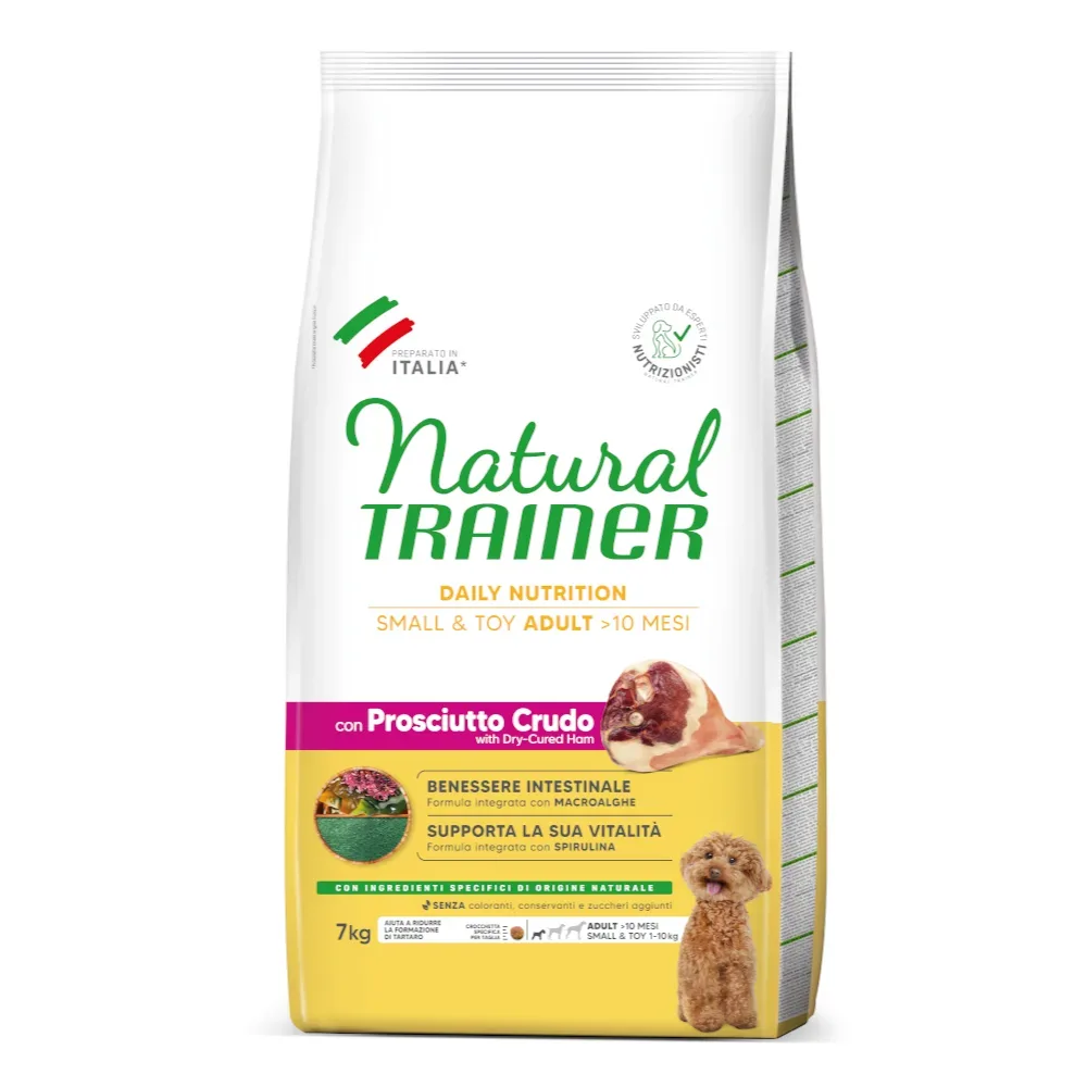 Natural Trainer Adult Small & Toy mit Prosciutto Crudo - 7 kg