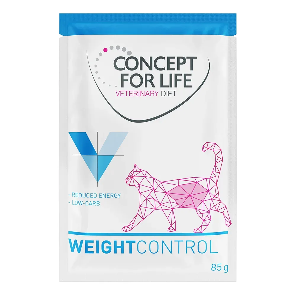 Concept for Life Veterinary Diet Weight Control - Sparpaket: 48 x 85 g