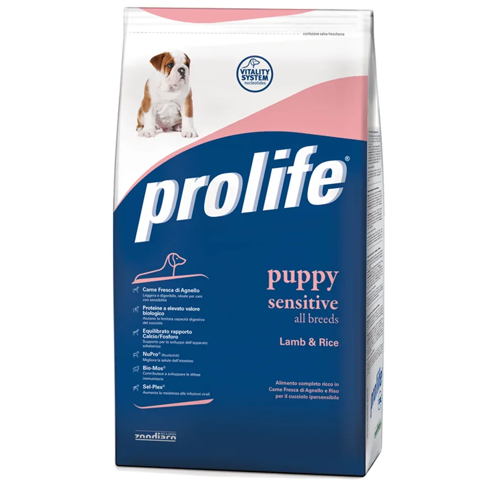 Prolife Dog Puppy Sensitive Medium/ Large Lamm & Reis - Sparpaket: 2 x 10 kg