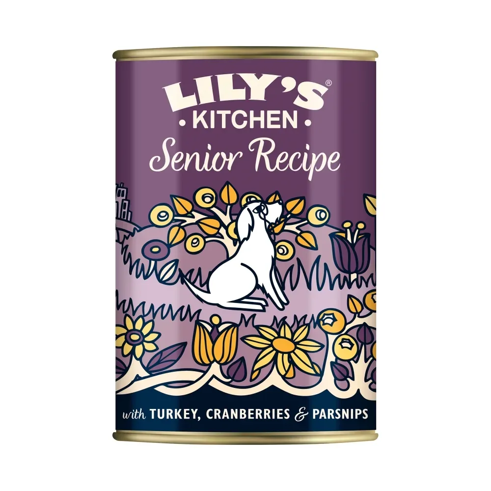 Lily's Kitchen Senior Truthahn - 6 x 400 g