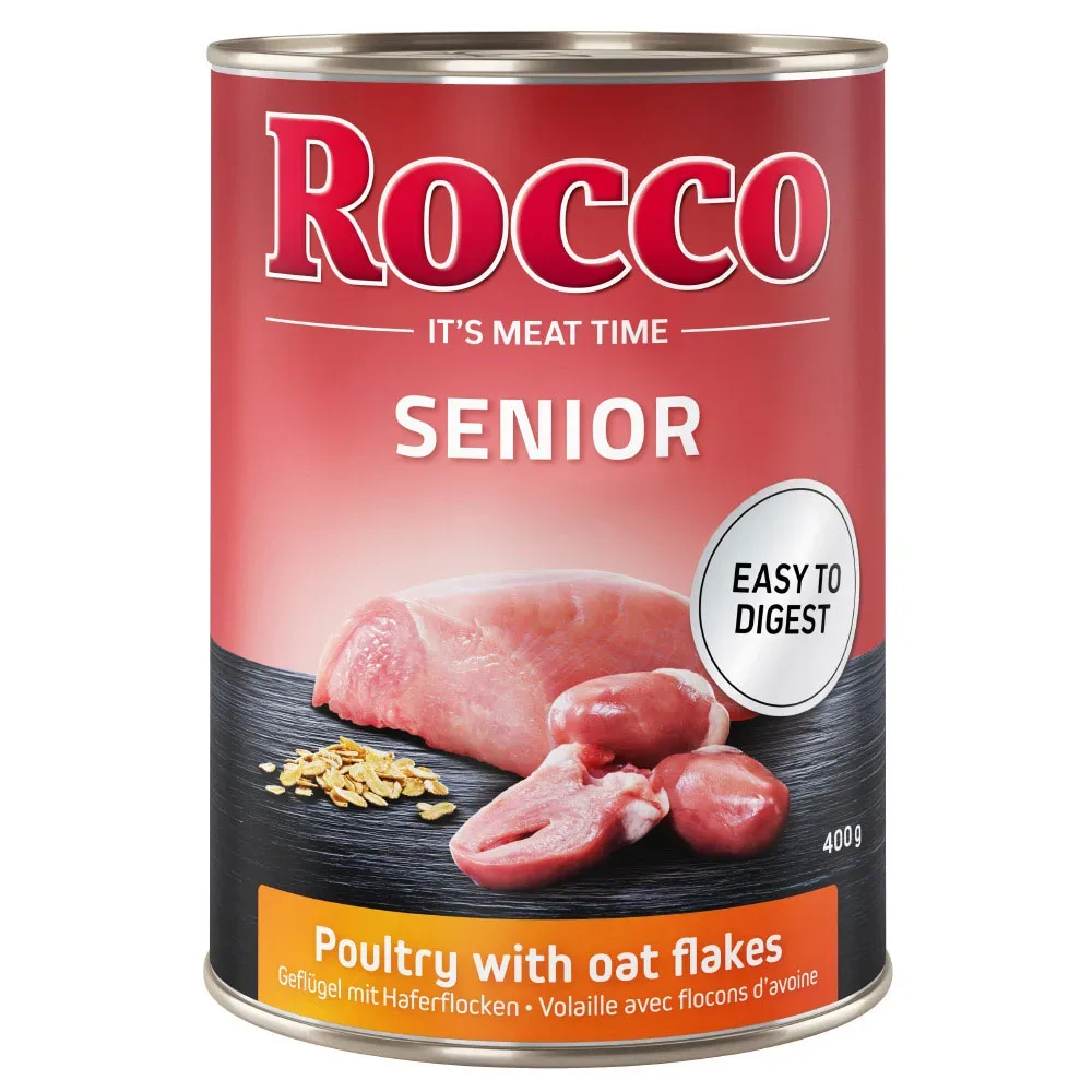 Sparpaket Rocco Senior 24 x 400 g - Mix (2 Sorten)