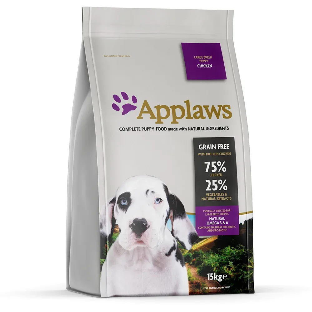 Applaws Puppy Huhn Grosse Rassen - 15 kg