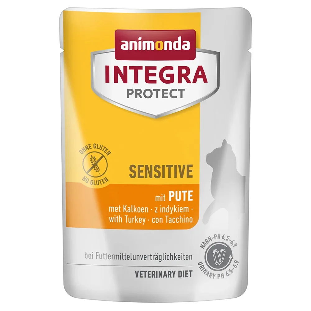 Sparpaket animonda Integra Protect Adult Sensitive 48 x 85 g - Huhn