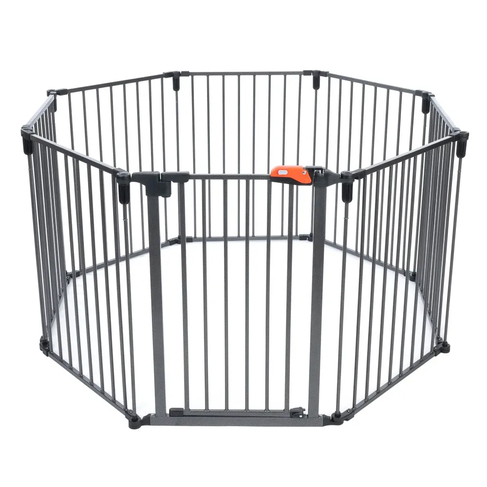 Nomad Tales Calma Premium Outdoor Hundelaufstall - Ø 160 x H 77 / 113 cm